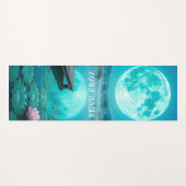 Tapis De Yoga Reflet de Lune Tranquille (Devant (Horizontal))