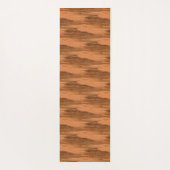 Tapis De Yoga Regard du bois de grain d'eucalyptus naturel (Dos)