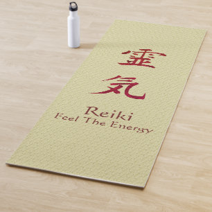 Tapis De Yoga Reiki Sent L'Énergie
