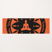 Tapis De Yoga Religion bouddhiste de Samara en six sauts (Dos (Horizontal))