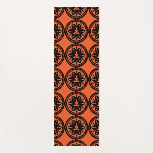 Tapis De Yoga Religion bouddhiste de Samara en six sauts (Devant)