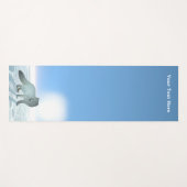 Tapis De Yoga Renard arctique (Devant (Horizontal))