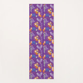 Tapis De Yoga renard et hibou (Devant)