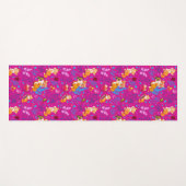 Tapis De Yoga renard et papillon (Devant (Horizontal))