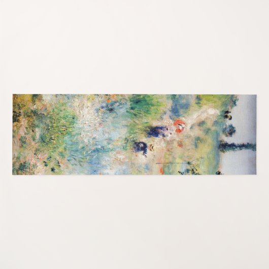 Tapis De Yoga Renoir - Chemin menant à travers l'herbe haute (Devant (Horizontal))