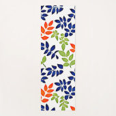 Tapis De Yoga Répétition de la feuille chromatique (Devant)