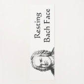 Tapis De Yoga Repose Bach Face Compositeur de musique classique (Devant)