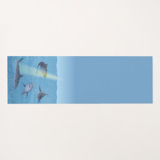 Tapis De Yoga Requins (Dos (Horizontal))