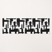 Tapis De Yoga Reséché (Devant (Horizontal))