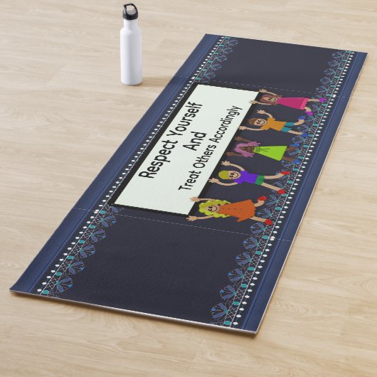 Tapis de yoga Respectez-vous (En situation)