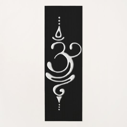 Tapis De Yoga Respiration d'argent (Devant)