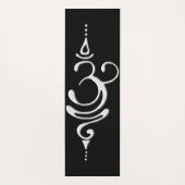 Tapis De Yoga Respiration d'argent (Dos)
