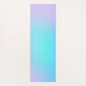 Tapis De Yoga Respire l'Aqua et la Lavande Gradient (Dos)