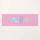 Tapis De Yoga Respirez la paix (Devant (Horizontal))