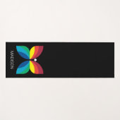 Tapis De Yoga Rétro 1966-1974 (Devant (Horizontal))