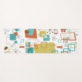 Tapis De Yoga Rétro de Classic (Devant (Horizontal))