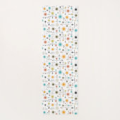 Tapis De Yoga Retro Starbursts A Go-Go ! (Dos)