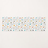 Tapis De Yoga Retro Starbursts A Go-Go ! (Devant (Horizontal))