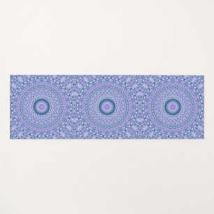 Tapis De Yoga Retro Super Boho Trippy Hippie Jewel Tone Mandala