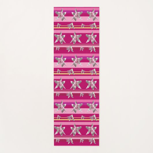 Tapis De Yoga Rêve de fleurs Yoga Mat (Devant)