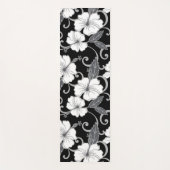 TAPIS DE YOGA RÊVE POLYNÉSIEN (NOIR) (Devant)