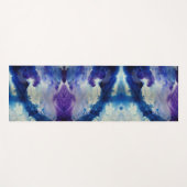 Tapis De Yoga Rêve pourpre (Devant (Horizontal))