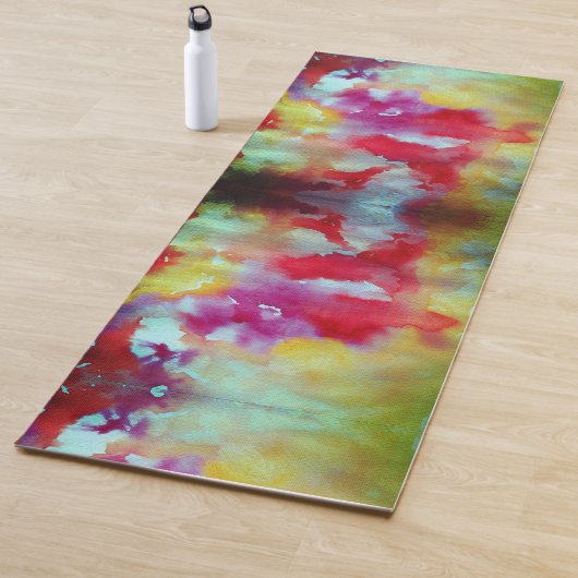 Tapis De Yoga Rêver sur l'aquarelle (En situation)