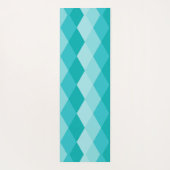 Tapis De Yoga rhombus bleu (Dos)