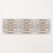 Tapis De Yoga Ripples on a sandy beach pattern (Devant (Horizontal))
