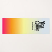 Tapis De Yoga Rise and Grind Weight Training and (Devant (Horizontal))