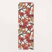 Tapis De Yoga Robins in maple tree on off white (Dos)