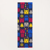 Tapis De Yoga robots de dessin animé (Dos)