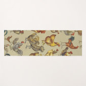 Tapis De Yoga Rooster Poulet de la ferme Pays Animal (Devant (Horizontal))