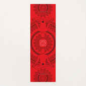 Tapis De Yoga Root Chakra - Muladhara Mandala Essence de fondati (Devant)