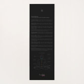 Tapis De Yoga Root Chakra - Muladhara Mandala Essence de fondati (Dos)