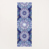 Tapis De Yoga Rosace bleue (Dos)