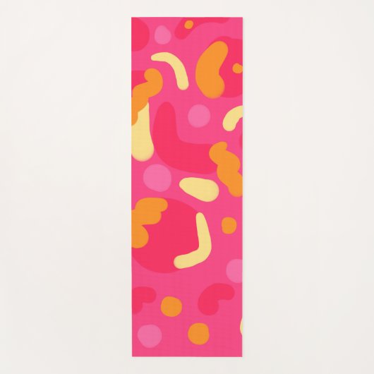 Tapis De Yoga Rose  (Devant)