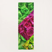TAPIS DE YOGA ROSE (Dos)