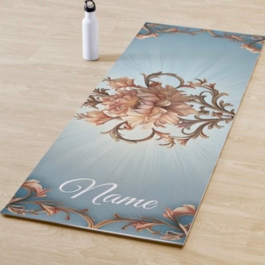 Tapis De Yoga Rose Baroque
