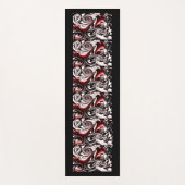 Tapis De Yoga Rose blanche (Devant)