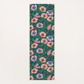 Tapis De Yoga Rose de chien et papillons (Devant)