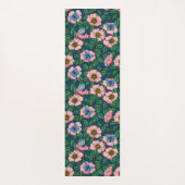 Tapis De Yoga Rose de chien et papillons (Dos)