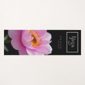 Tapis De Yoga Rose de paix - Yoga Mat (Devant (Horizontal))