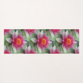 Tapis De Yoga Rose Lotus Water Lily (Dos (Horizontal))