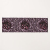 Tapis de yoga Rose Mandala (Devant (Horizontal))