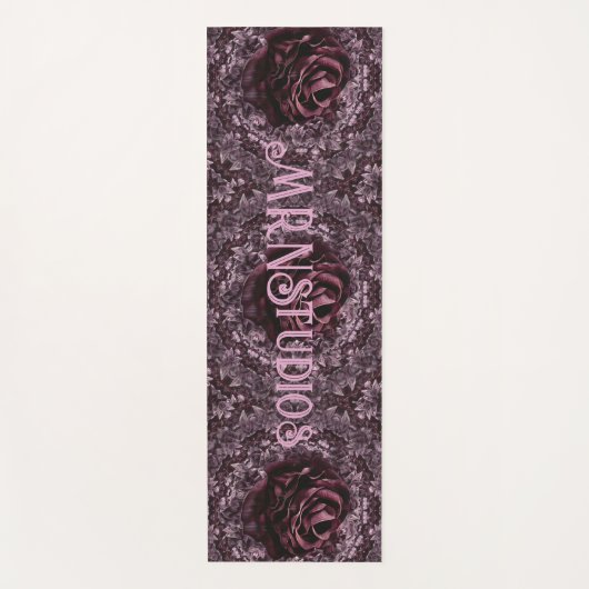 Tapis De Yoga Rose Mandala Yoga Mat (Devant)