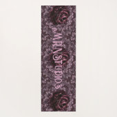 Tapis De Yoga Rose Mandala Yoga Mat (Dos)