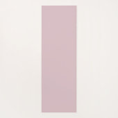 Tapis De Yoga Rose pastel solide (Dos)