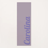 Tapis De Yoga Rose Quartz Nom moderne | Style simple (Devant)