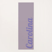 Tapis De Yoga Rose Quartz Nom moderne | Style simple (Dos)